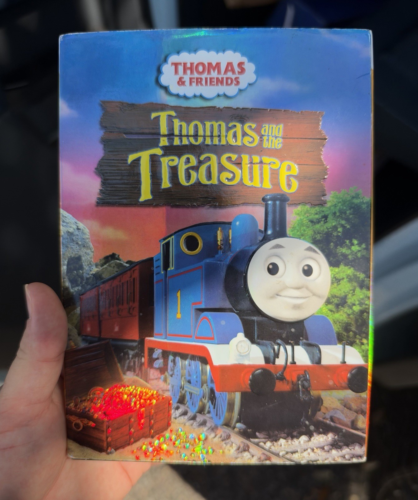 Thomas And Friends Thomas And The Treasure DVD With Rare Slipcover