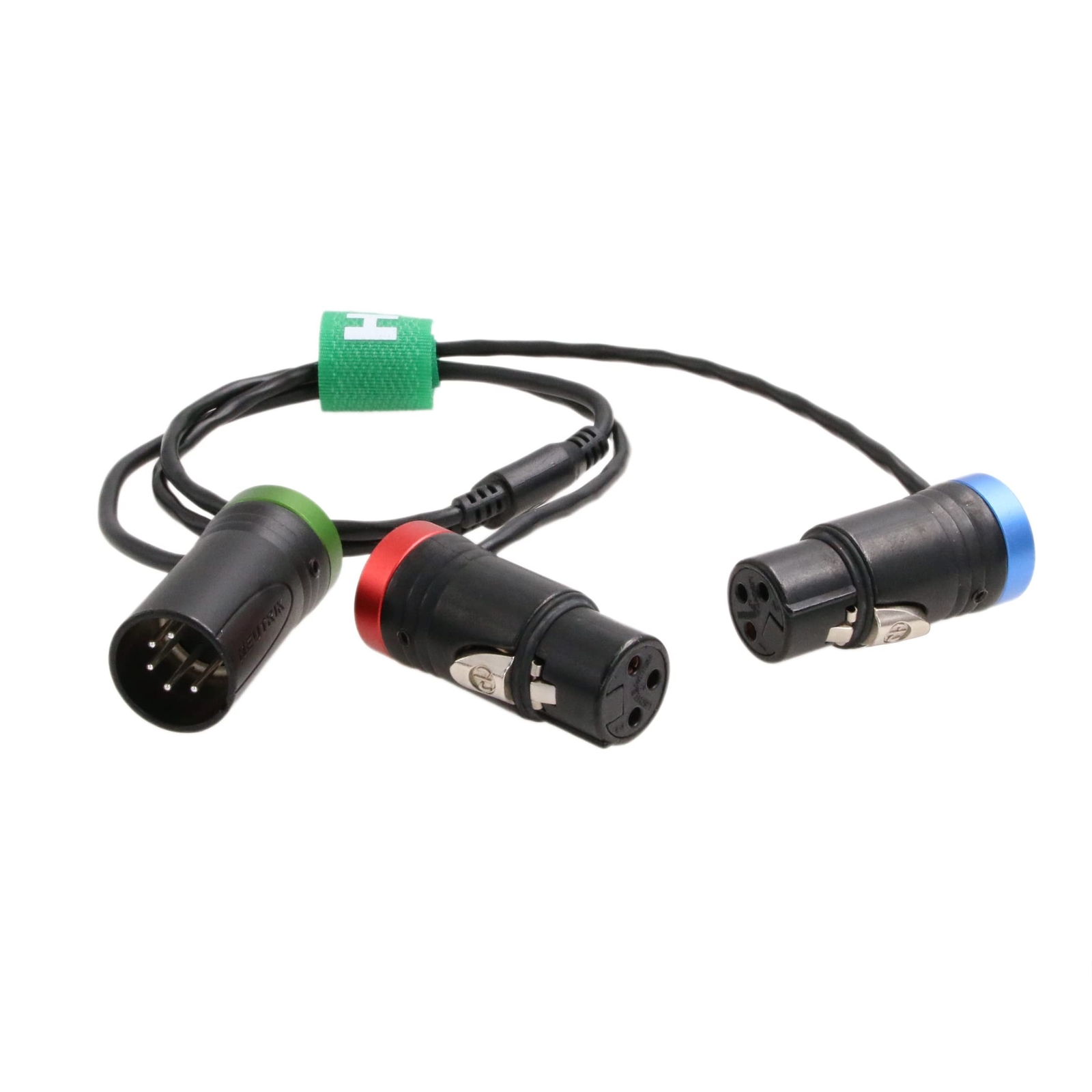XLR 5 Pin Audio Y Cable for Microphone Recorder to Sony Venice ARRI Alexa LF ...