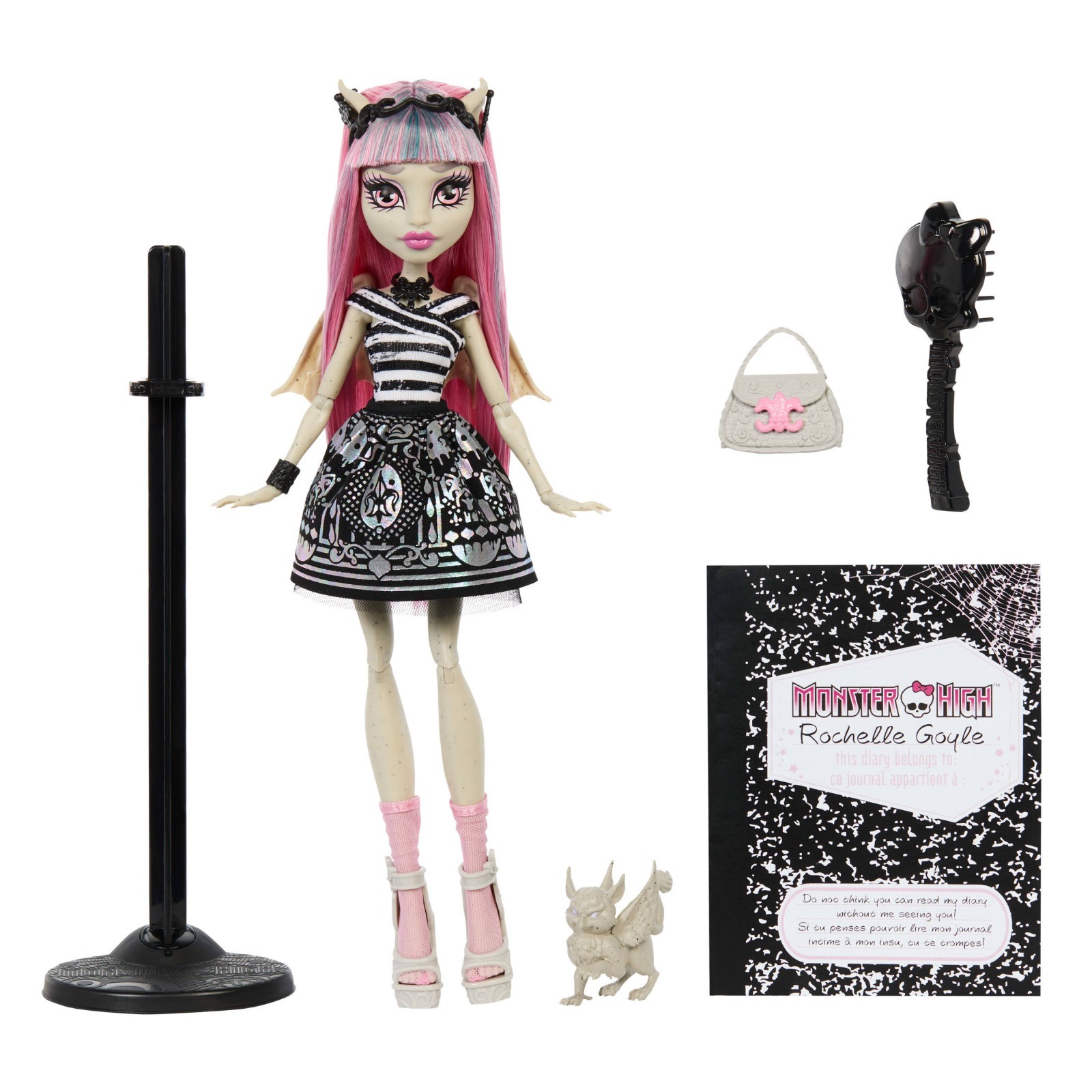 FLASHSALES - Monster High Creeproduction Rochelle Goyle Doll Stand Pet FLASHSALES - Monster High Creeproduction Rochelle Goyle Doll Stand Pet