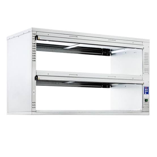 Prince Castle DHB2PT-44D Pass-Through 2 Shelf / 4 Pan Open Cavity Dedicated Hold