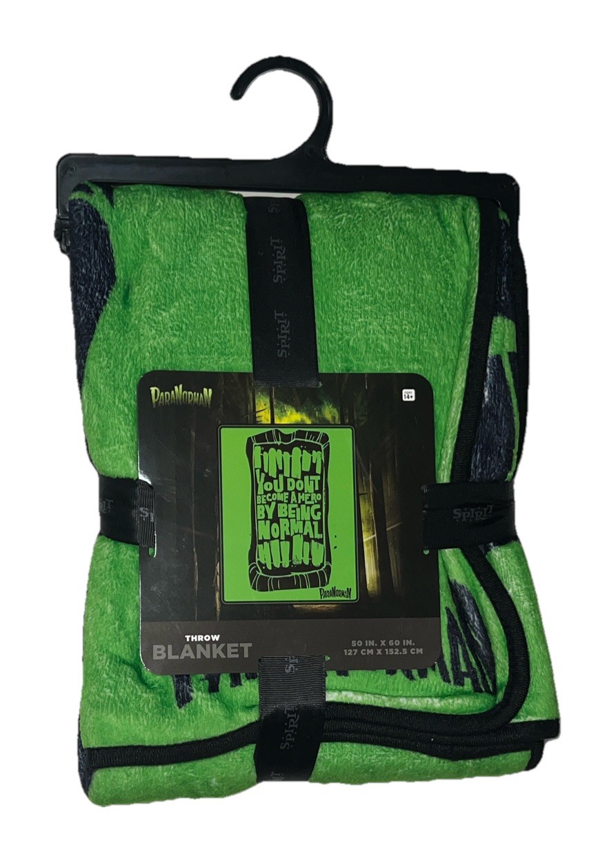 Paranorman Throw Blanket 50in x 60in Limited Release *Rare* NWT