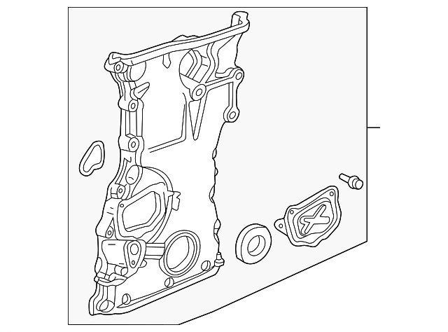 Genuine Acura Case Assembly Chain 11410-PPA-000