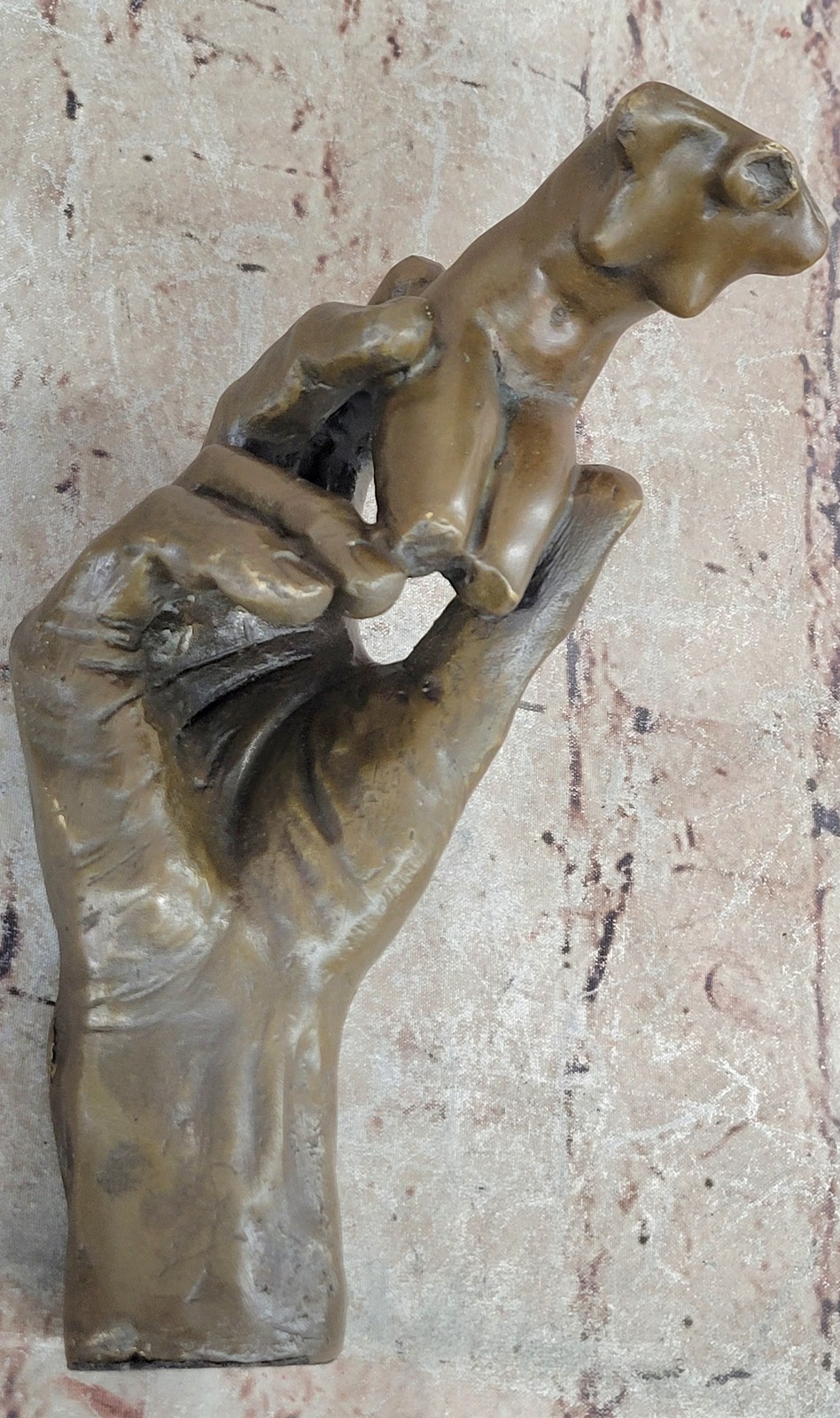 Hot Cast Statue of Auguste Rodin`s \