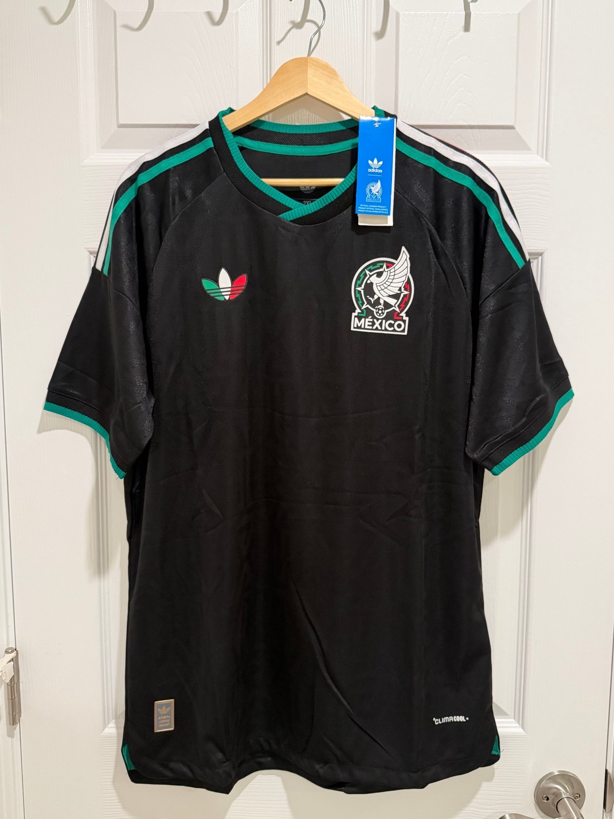 Adidas Men’s Mexico Third Jersey 2026 Black Player Version