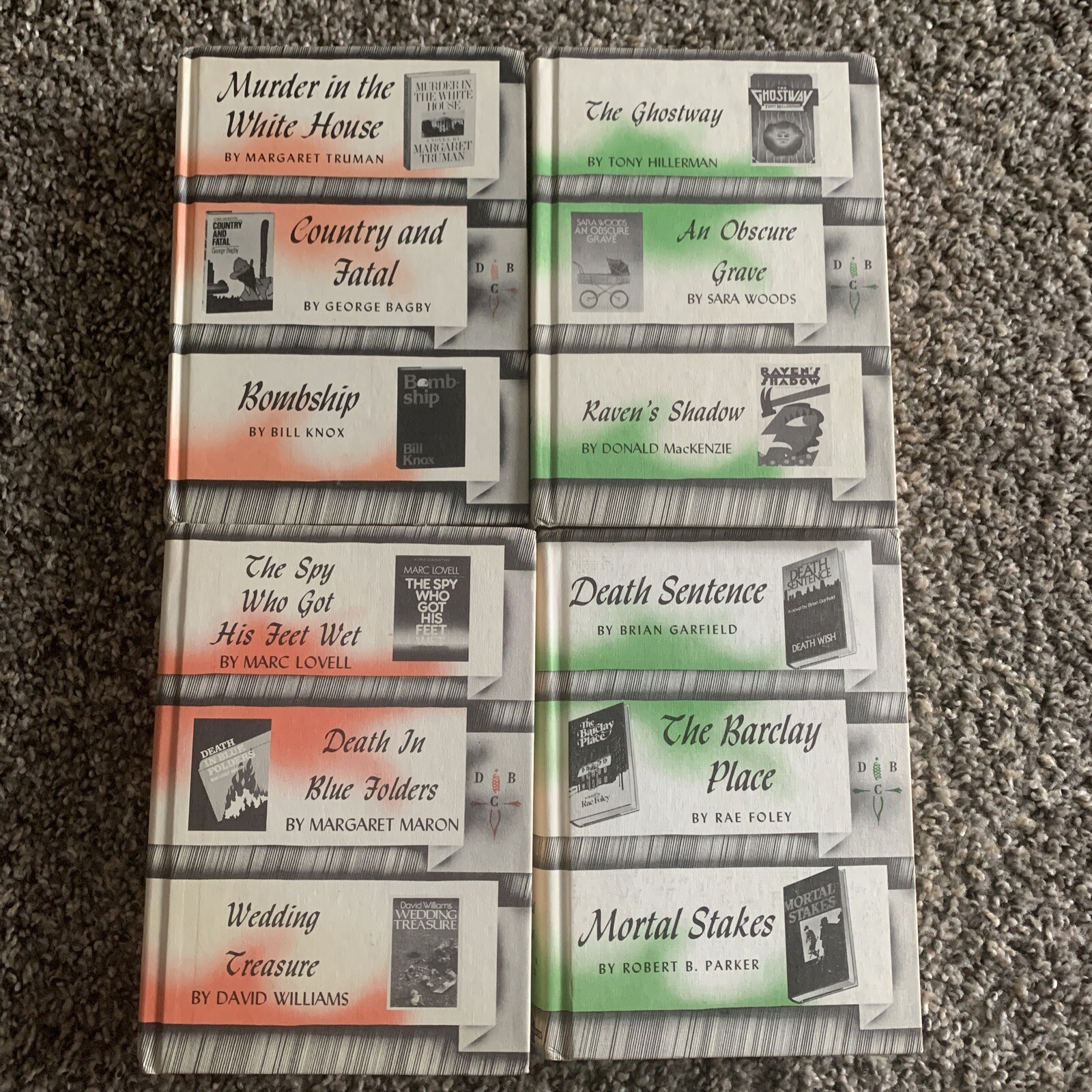 Mortal Stakes, Bombship, The Ghostway… 4 BOOKS SET compilation