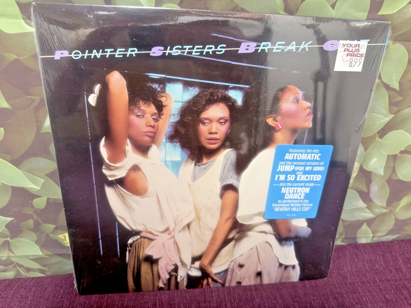 ORIGINAL SEALED POINTER SISTERS Break One HYPE STICKER Excellent BEAUTIFUL
