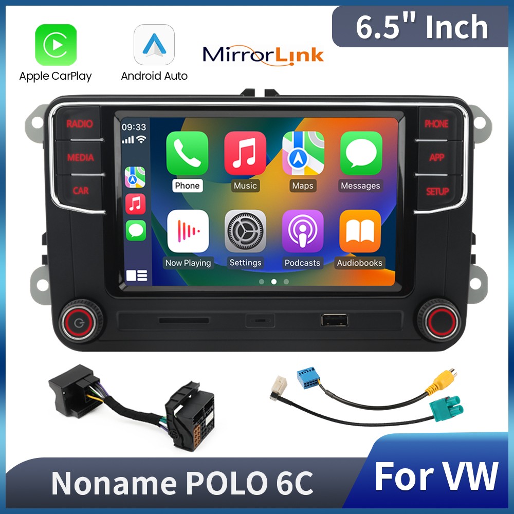 NONAME Carplay Android Auto Car Stereo Stereo RCD360 RCD330 187B for MQB POLO 6C