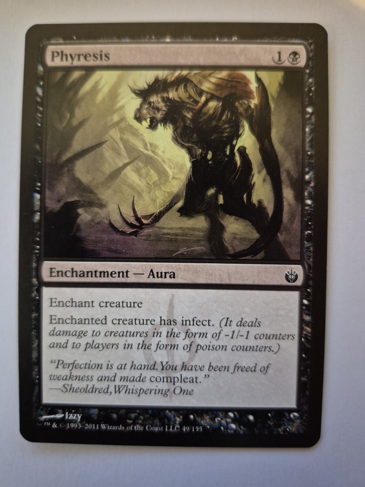 1x Phyresis Mirrodin Besieged Regular common NM x1 1x Phyresis Mirrodin Besieged Regular common NM x1