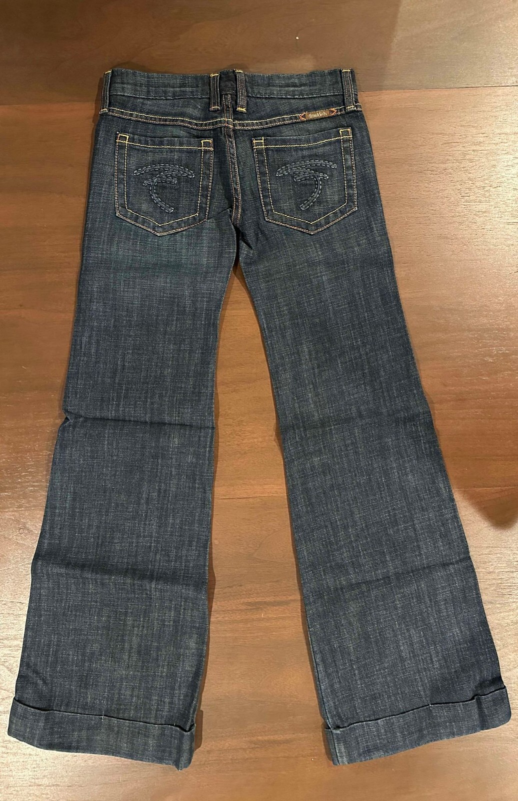 RARE NEW VTG - Vintage Frankie B. Super Wide Leg Flare Leg Jeans SIZE 4 NWT $229 RARE NEW VTG - Vintage Frankie B. Super Wide Leg Flare Leg Jeans SIZE 4 NWT $229