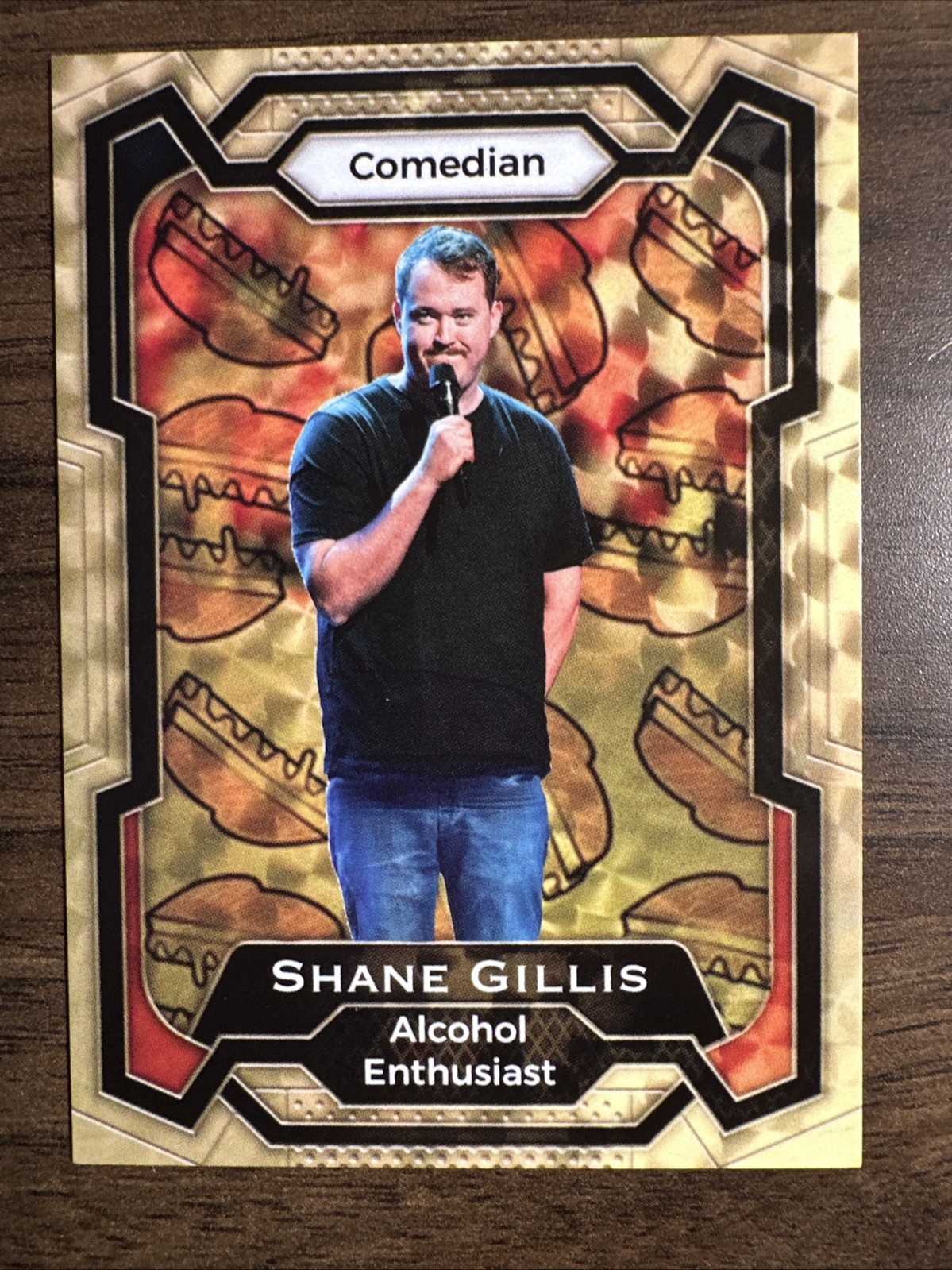 Comedian Shane Gillis Custom Trading Card Alcohol Enthusiast SHG-420
