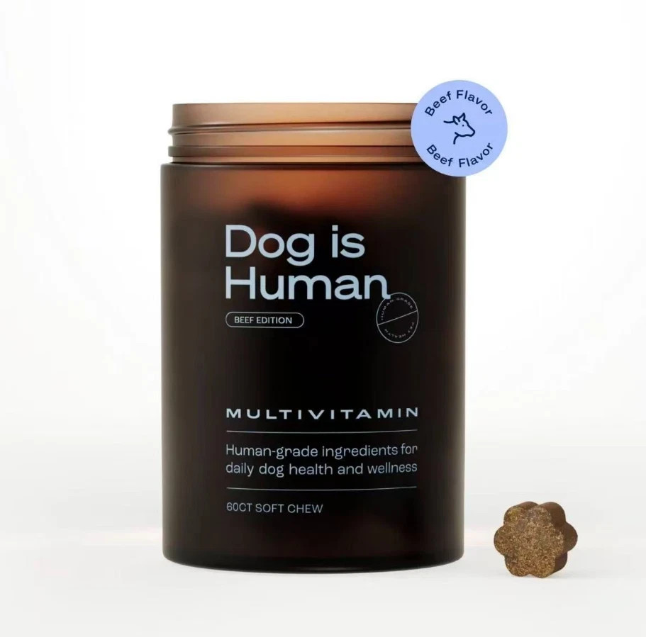 Daily Dog Multivitamin Beef Soft Chews Immune Support Supplement