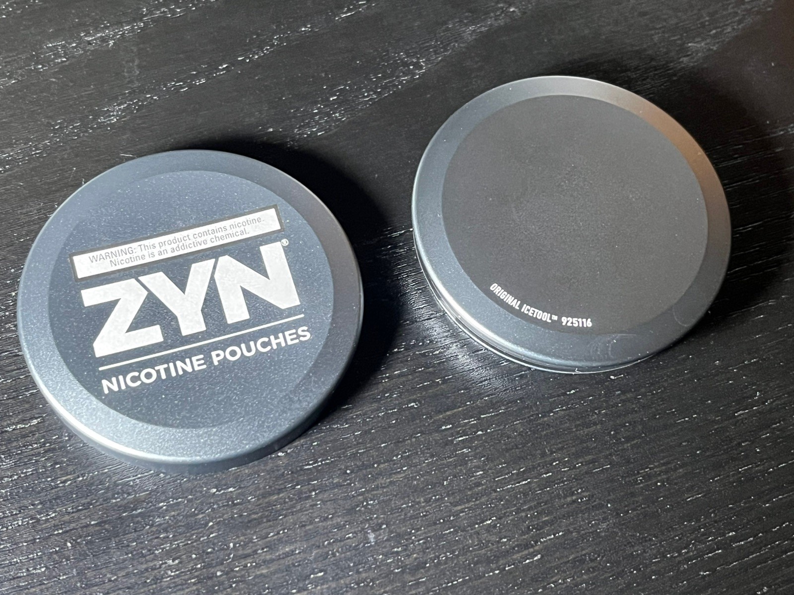 ZYN Official Rewards Metal Can Collectible Gray Empty Brand New in Box MINI