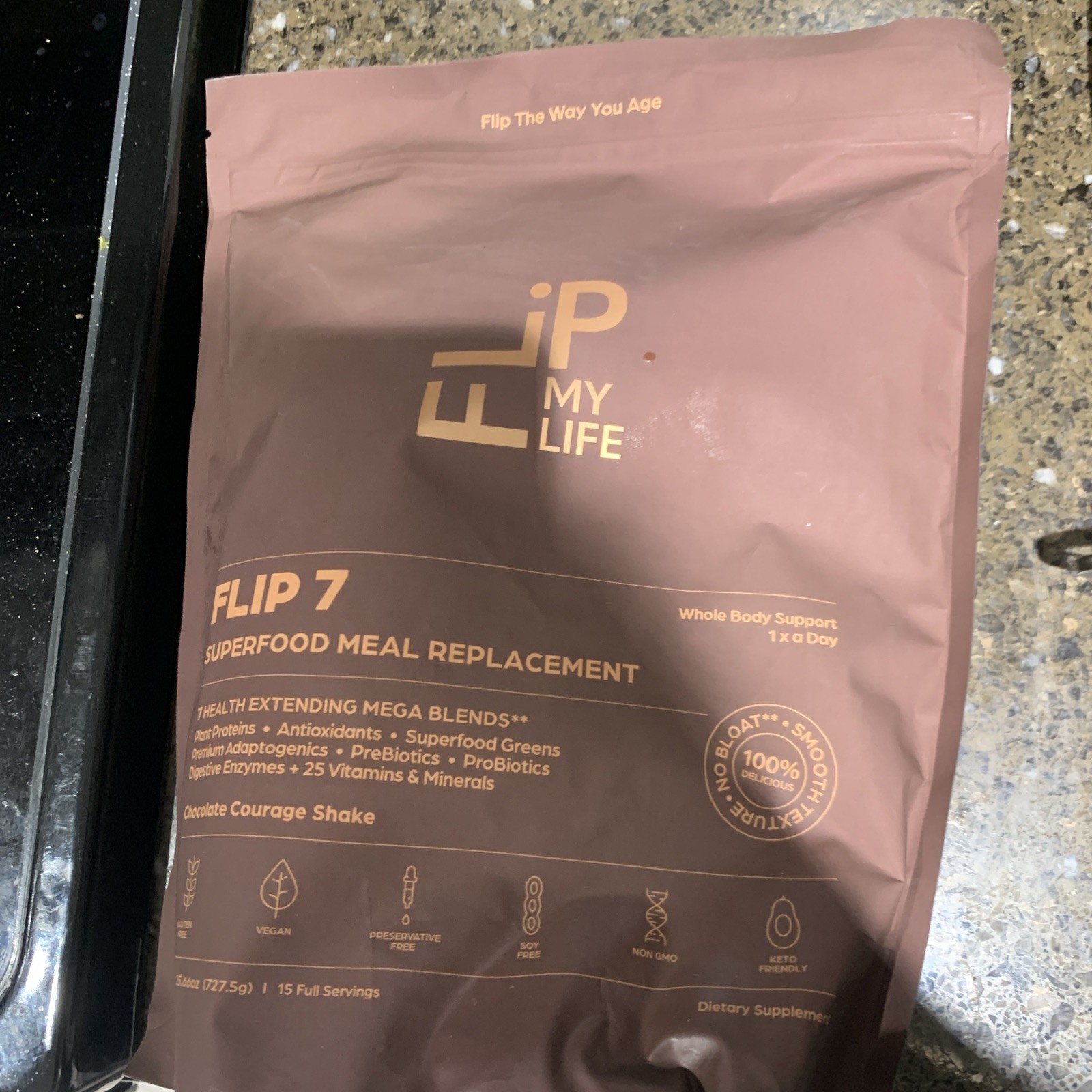 Flip My Life Flip 7 Superfood Meal Replacement 25.6 oz Flip My Life Flip 7 Superfood Meal Replacement 25.6 oz
