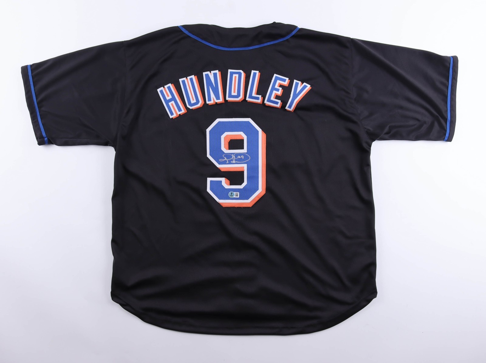 Todd Hundley Signed New York Mets Black Home Jersey (Beckett) 2xAll Star Catcher