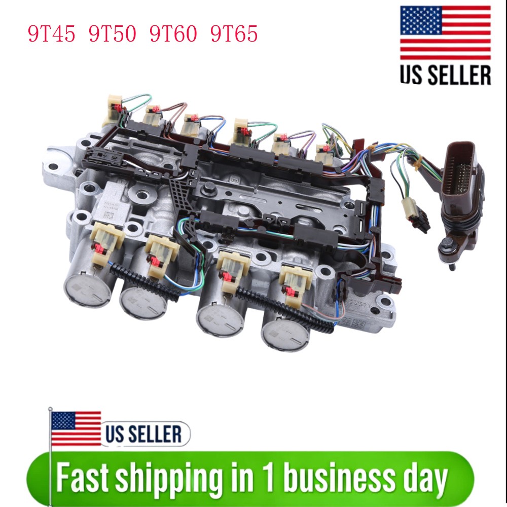 FITS FOR GM 9T45 9T50 9T60 9T65 TRANSMISSION VALVE BODY WITH SOLENOIDS US STOCK