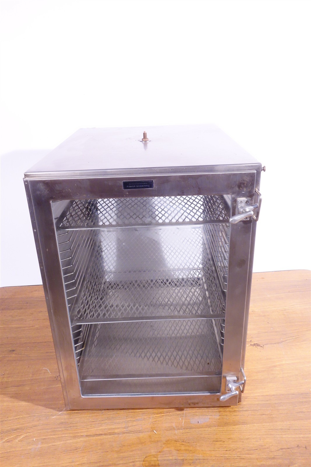 Fisher Scientific Large Stainless Vacuum / Dessicator Cabinet