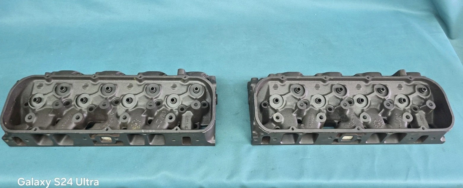 1969 69 396 427 3919840 CYLINDER HEADS CAMARO CHEVELLE 375 425 L72 L78 A-27-9