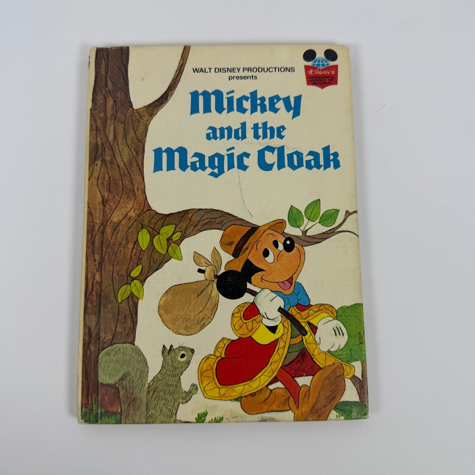 Vintage 1975 Mickey and the Magic Cloak Disney Wonderful World of Reading Book Vintage 1975 Mickey and the Magic Cloak Disney Wonderful World of Reading Book