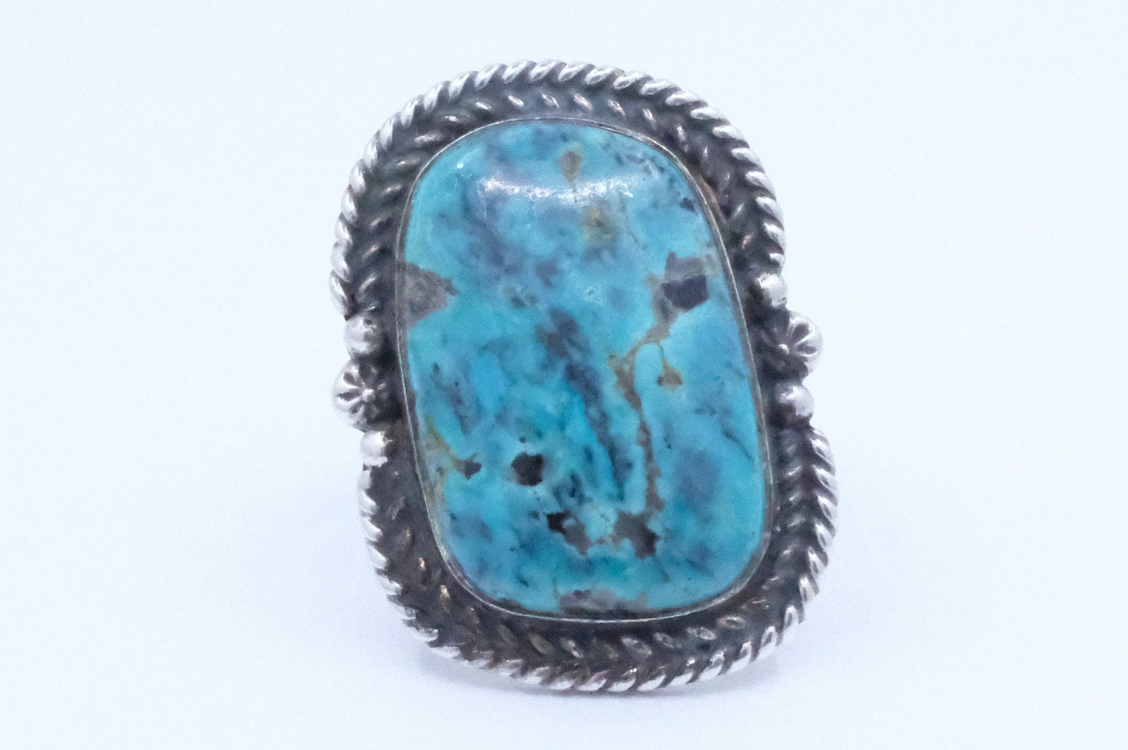 Sterling Silver Turquoise Navajo Ring Sterling Silver Turquoise Navajo Ring