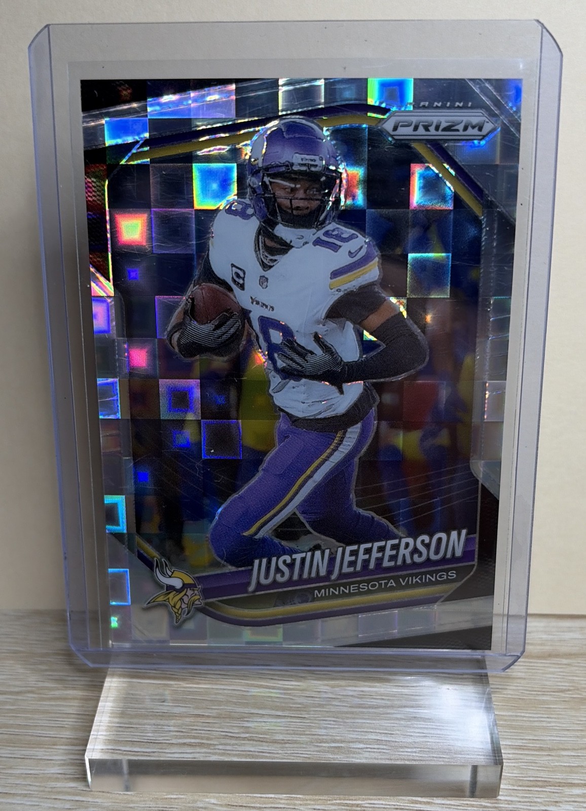 2025 Panini Prizm - Justin Jefferson #81 Pandora Prizm /400 2025 Panini Prizm - Justin Jefferson #81 Pandora Prizm /400