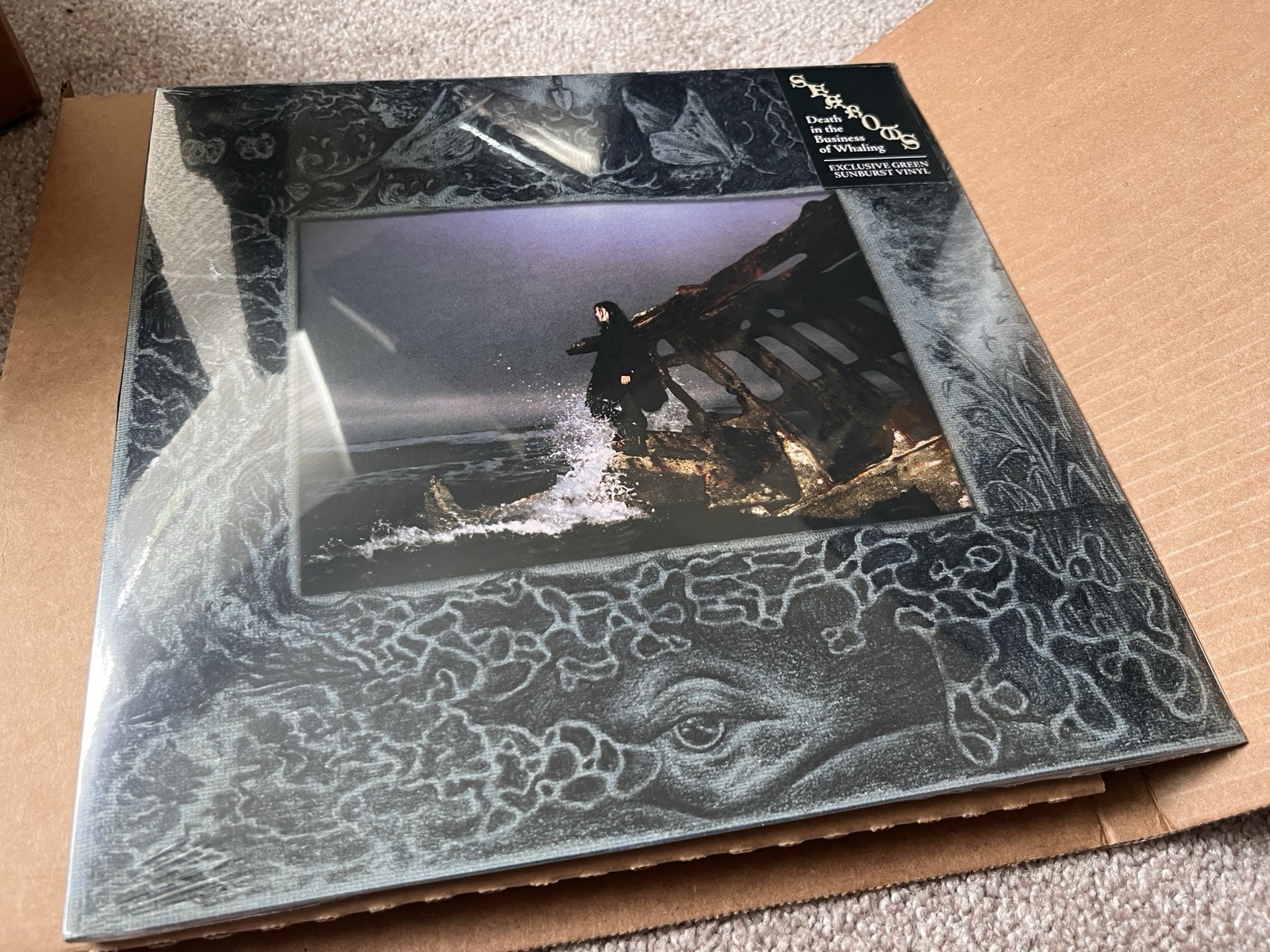 Searows Death in the Business of Whaling UO Exclusive Signed Vinyl /500 In Hand Searows Death in the Business of Whaling UO Exclusive Signed Vinyl /500 In Hand