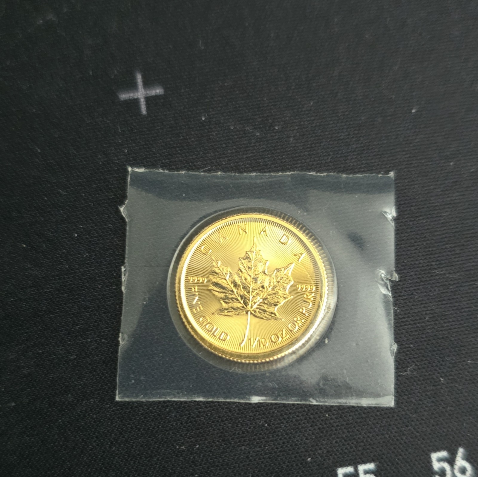 2016 Canada Maple Leaf 1/10 oz Gold $5 Coin Sealed In Original Mint Packaging