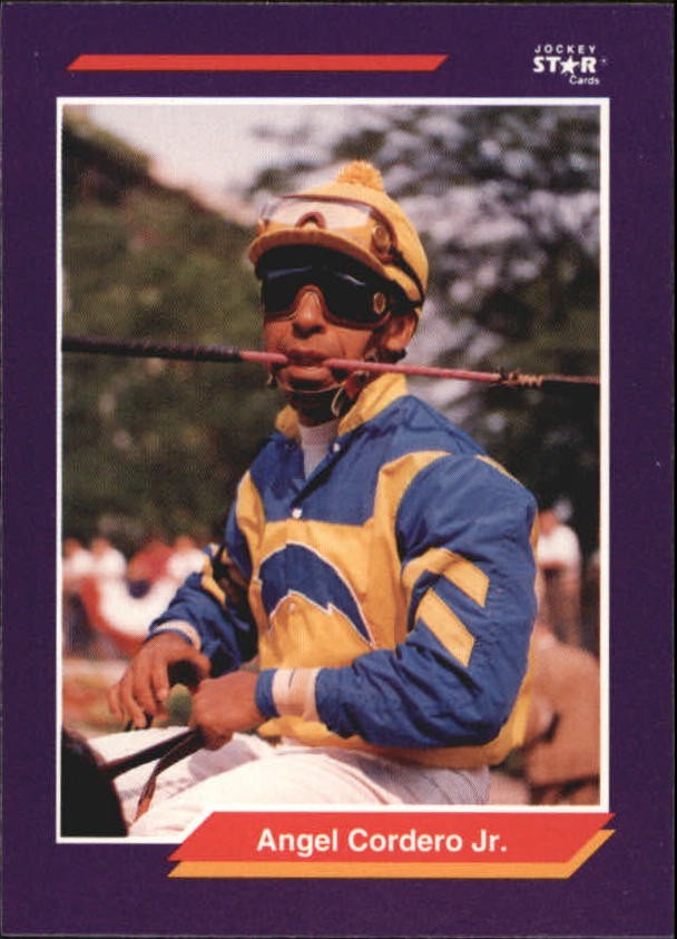1992 Horse Star Jockey Trading Card #52 Angel Cordero Jr.