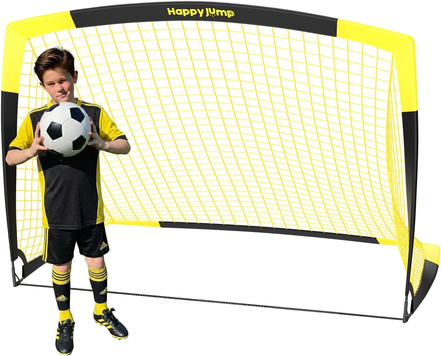 7x5 FT & 5x3.6 FT Portable Soccer Goal for Youth Players Ages 6–14, Large-Fra...