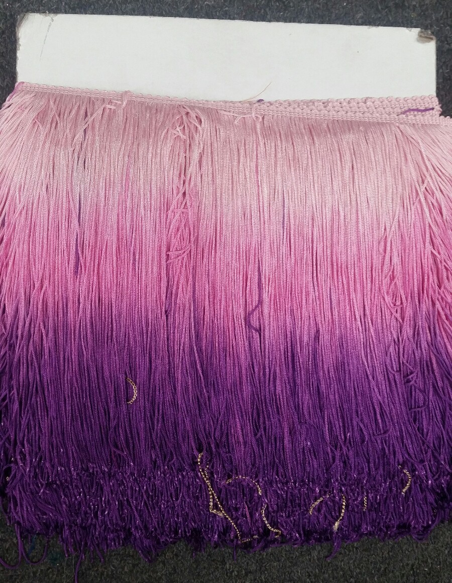 ombre chainette fringe 10 inches ,sold by yard ombre chainette fringe 10 inches ,sold by yard