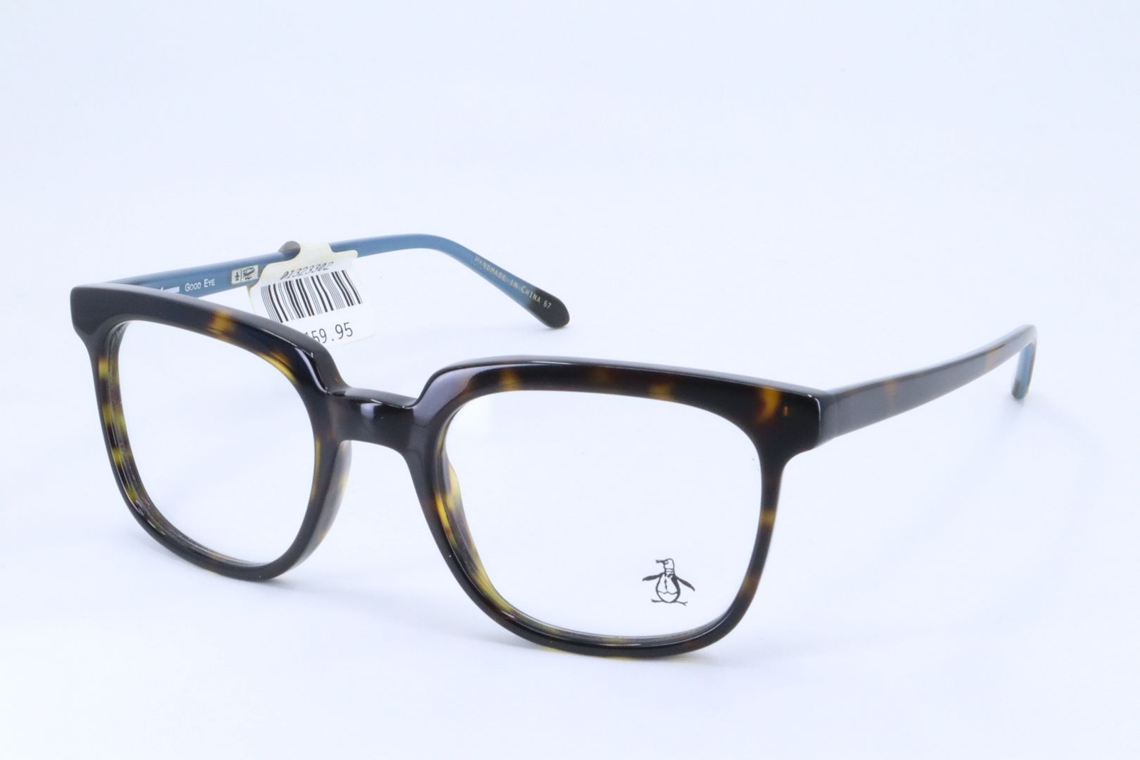 Penguin MARVIN Tortoise Square Men Full Rim 49-20-140 Eyeglasses Frames