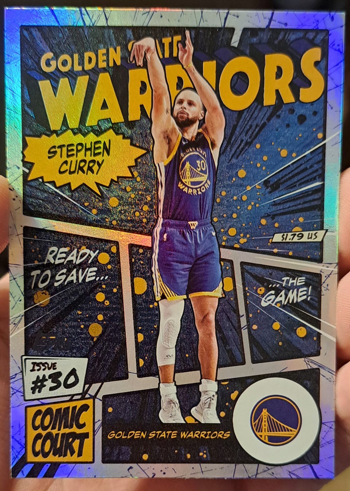 2025-26 Topps - Comic Court Stephen Curry #CC-2