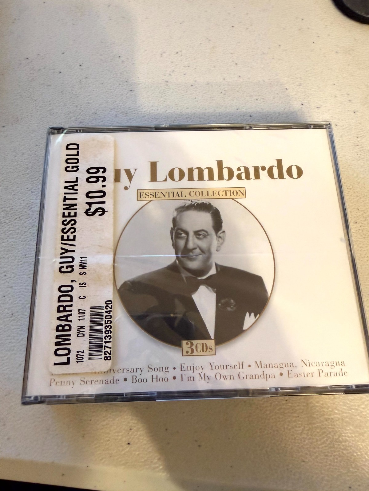 Guy Lombardo Essential Collection 3 CD Set Dynamic DYN 3504 70 Tracks SEALED Guy Lombardo Essential Collection 3 CD Set Dynamic DYN 3504 70 Tracks SEALED