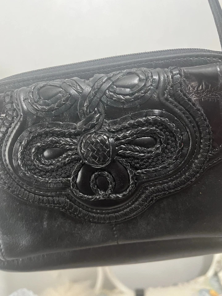 BRIGHTON  Masterpiece Collection  KATARINA 3D Ornate Organizer Crossbody Bag