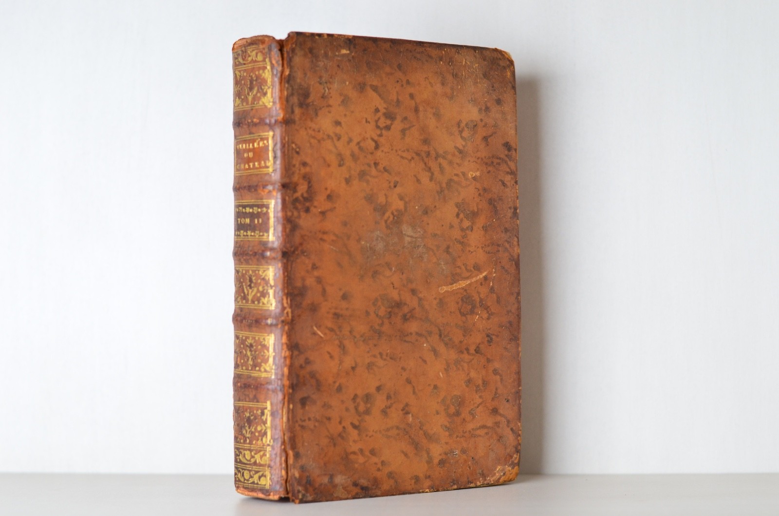 Antique Leather Bound Moral Lessons for Children by Stéphanie de Genlis 1784