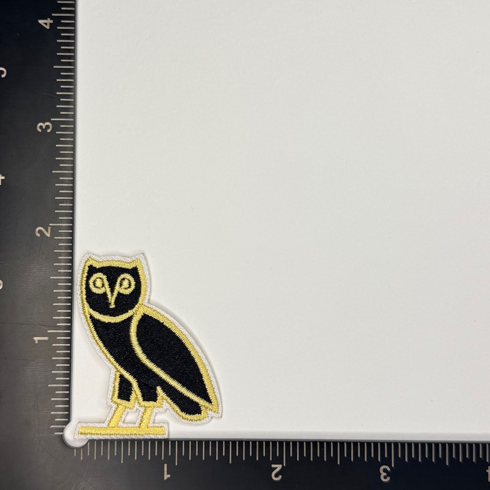 Drake ICEMAN OVO Owl Iron /Sew On Embroidered Patch
