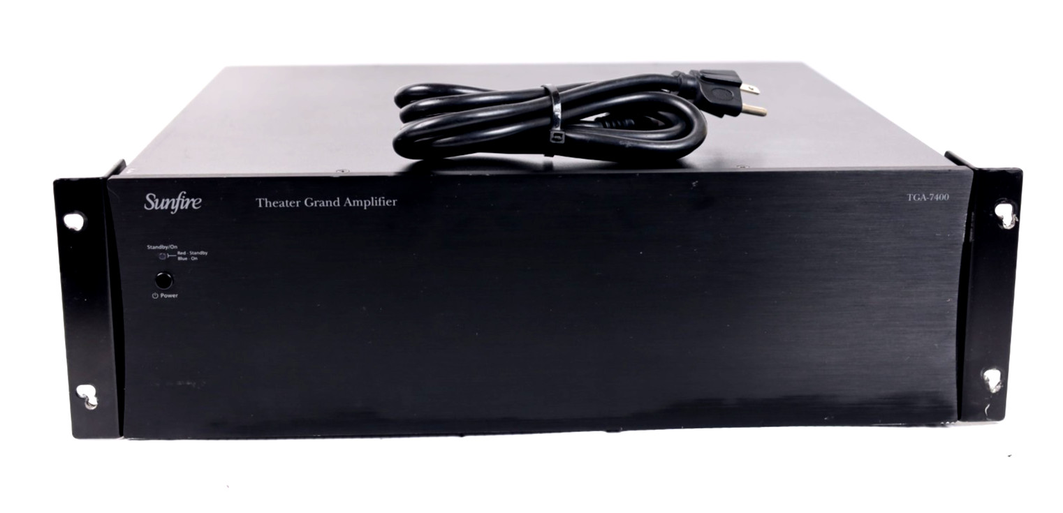 Sunfire TGA-7400 7-Channel 400W Theater Grand Rack Rack Amplifier/ Amp y183