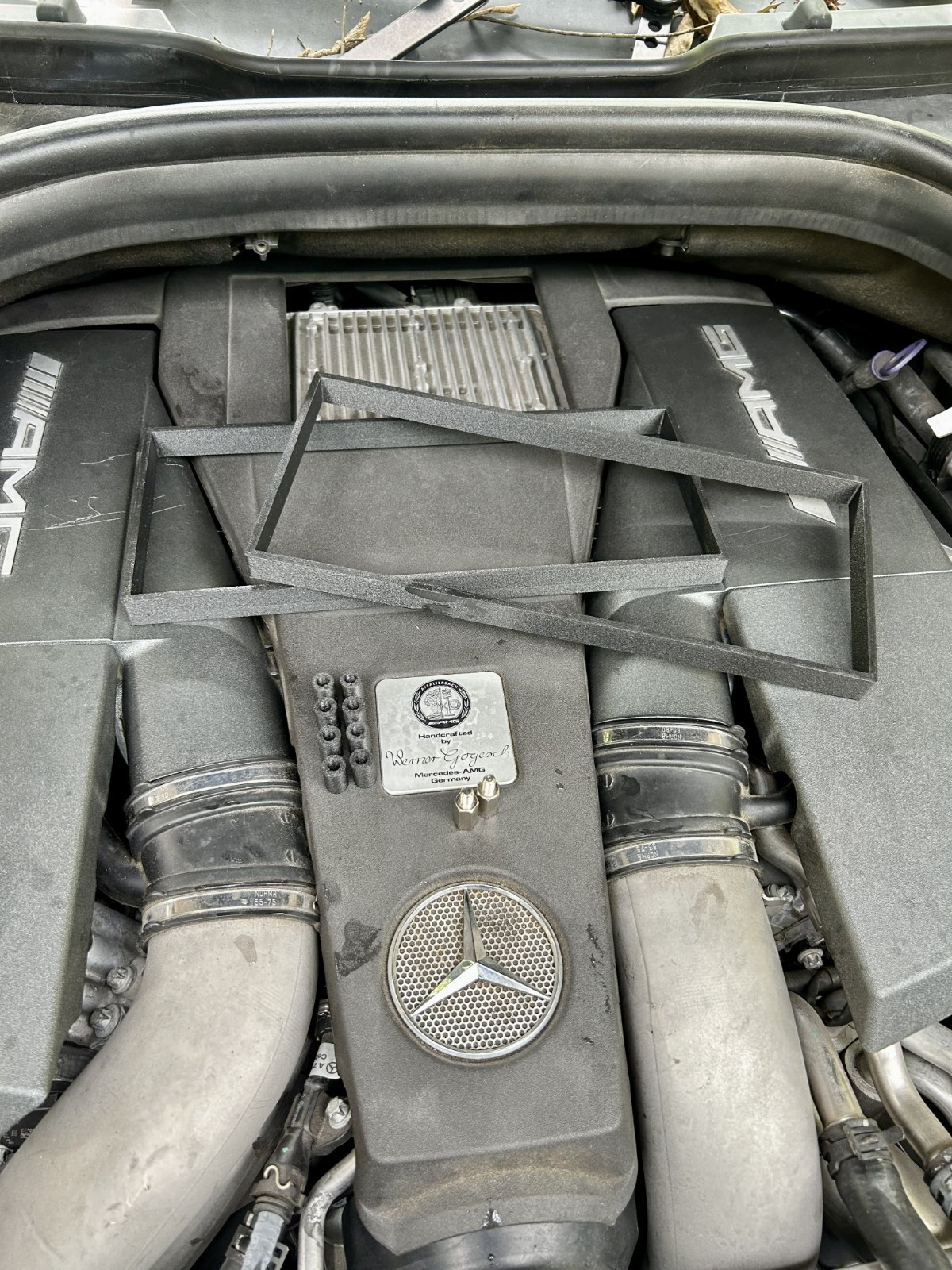 Mercedes M157/M278 Airbox Spacers Mercedes M157/M278 Airbox Spacers