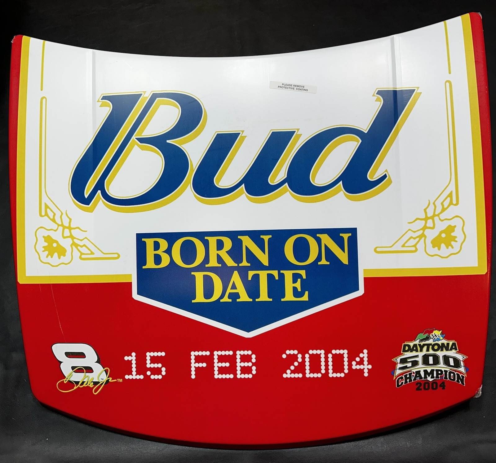 Dale Earnhardt Jr. Replica Hood Daytona 500 Win Bud Born On 2/15/04