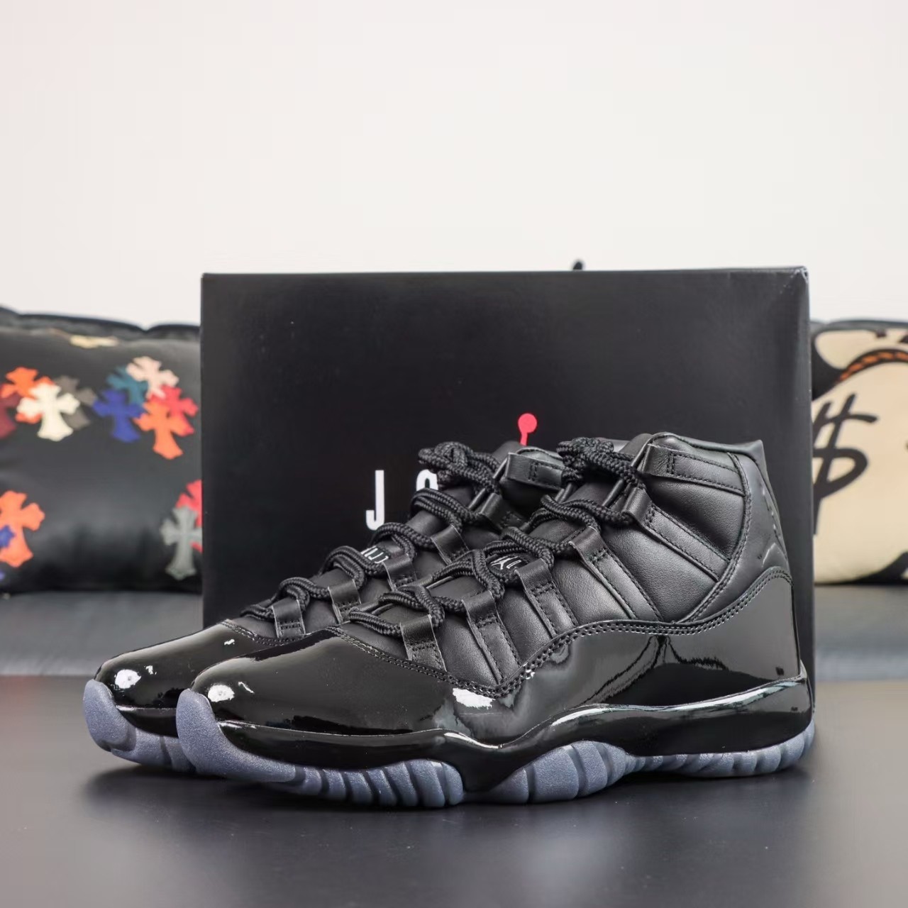 New Comme des GarçOns x Air Jordan 11 Retro \'Black\' IV7639-001