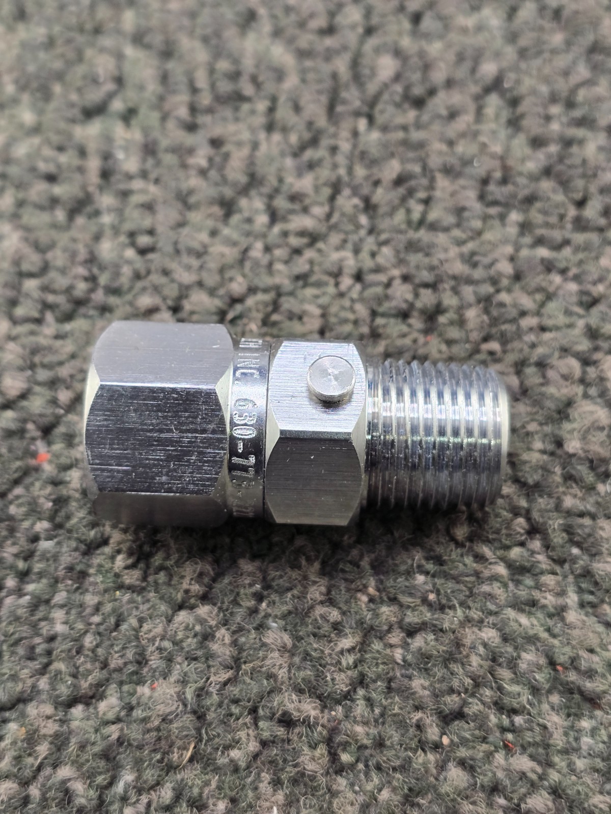 (QTY 5) ERGO-TECH STAINLESS STEEL PRESSURE WASHER IN LINE HOSE
