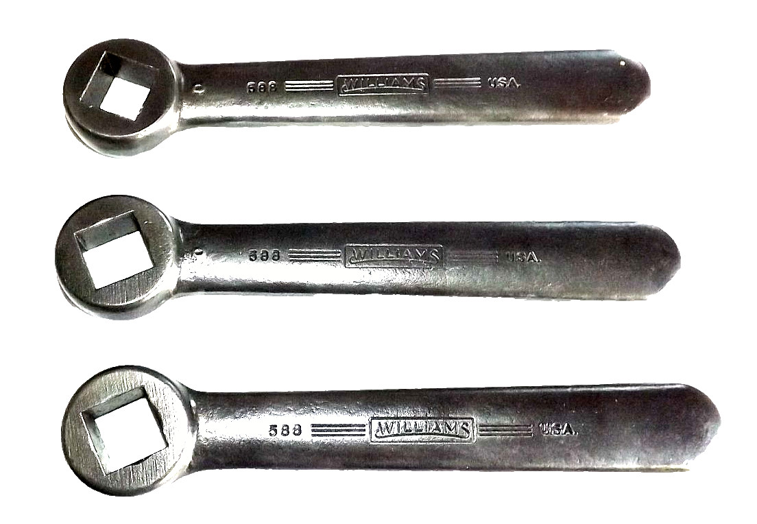 3 Lot Vintage Williams 3/4