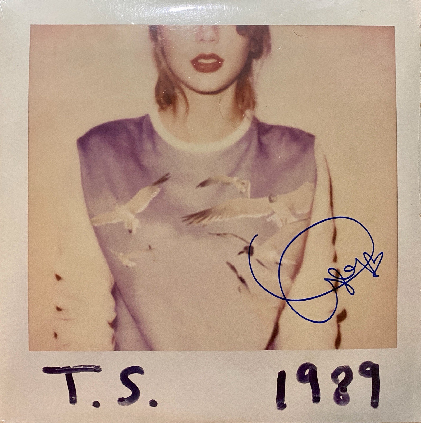Signed Taylor Swift 1989 Vinyl Record SEALED Autographed LP ALBUM 2014 Signed Taylor Swift 1989 Vinyl Record SEALED Autographed LP ALBUM 2014