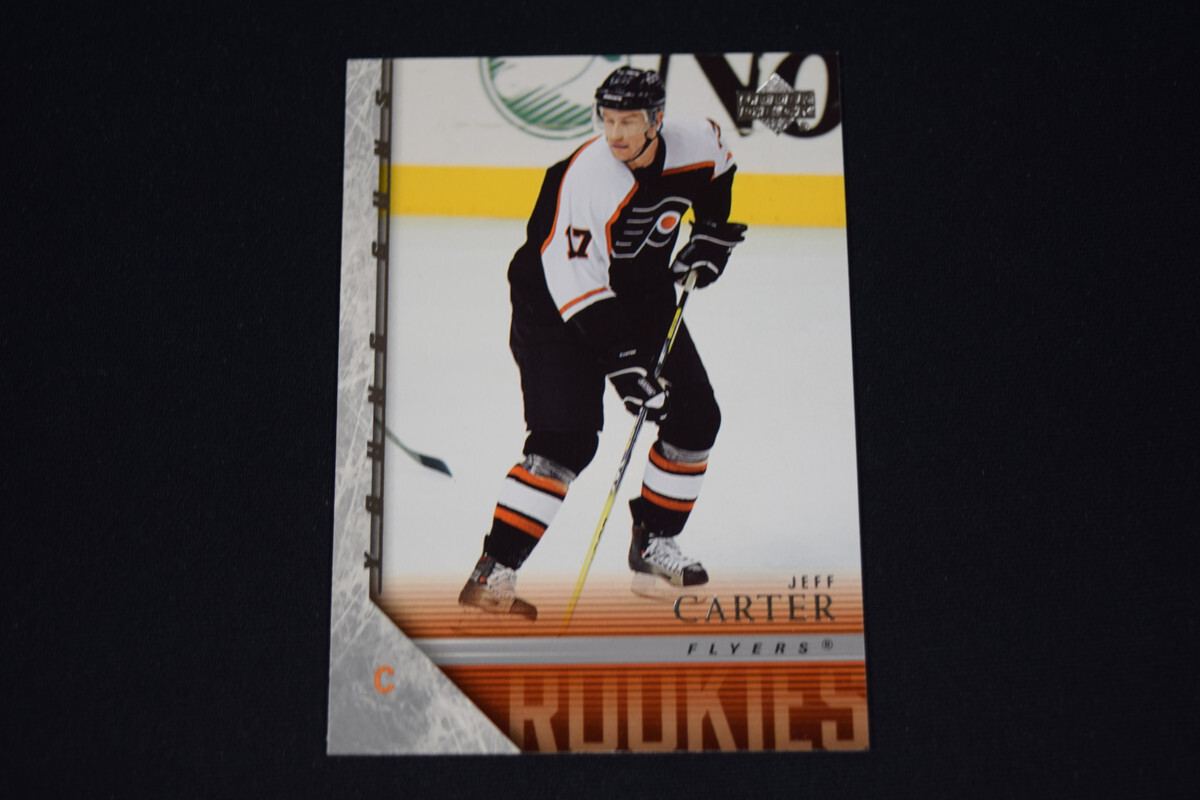 Jeff Carter 2005-06 Upper Deck #444 Young Guns Rookie Card Philadelphia Flyers