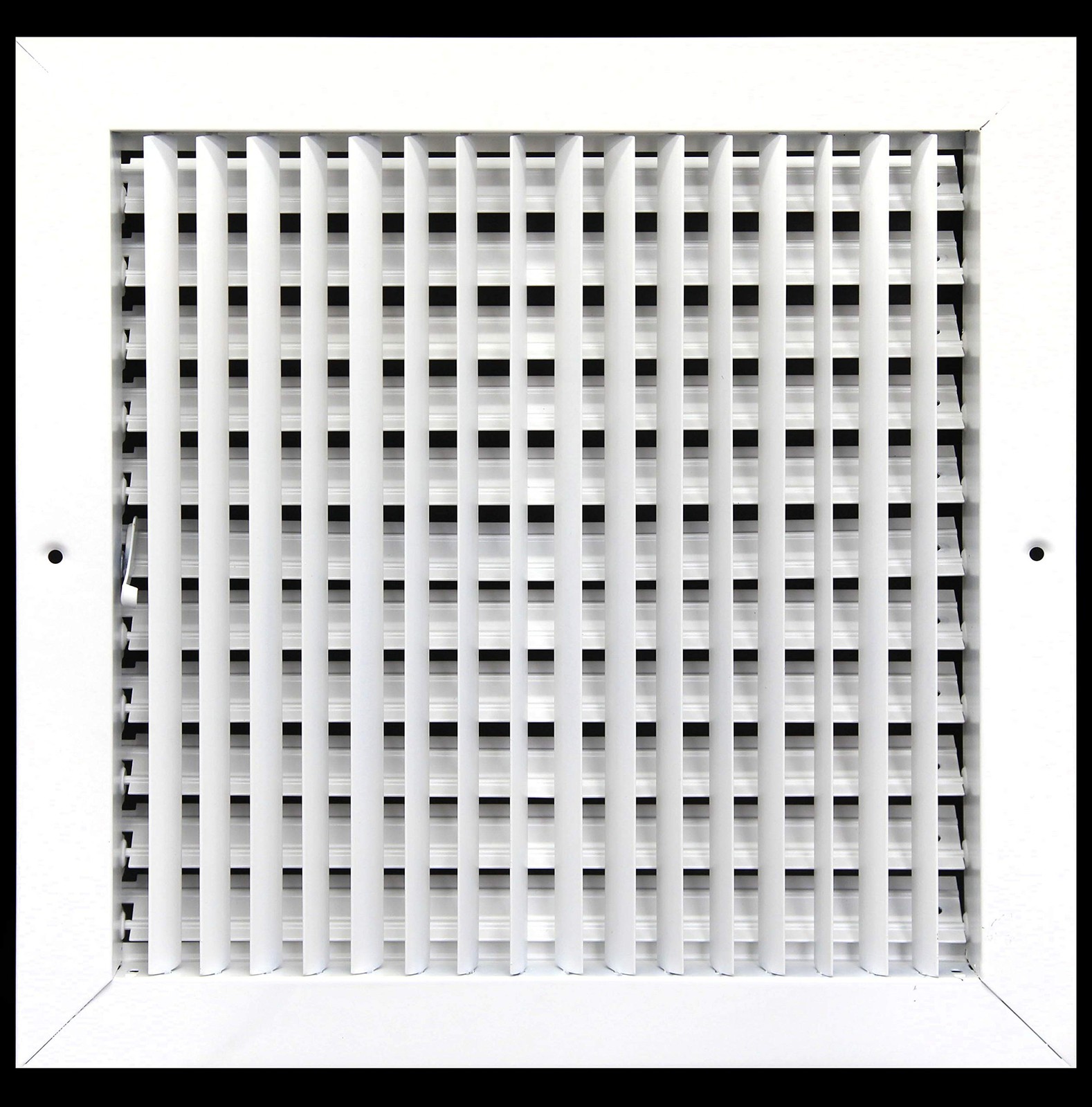 HVAC Premium SV1616 HP Adjustable Supply Diffuser 16x16 White Vent Cover HVAC Premium SV1616 HP Adjustable Supply Diffuser 16x16 White Vent Cover