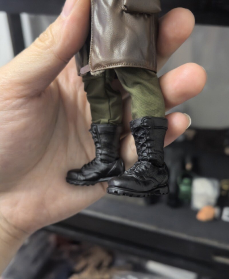 Handmade 3D Printing 1/12 Scale Tactical Boots Model For 6\'\' Action Figure
