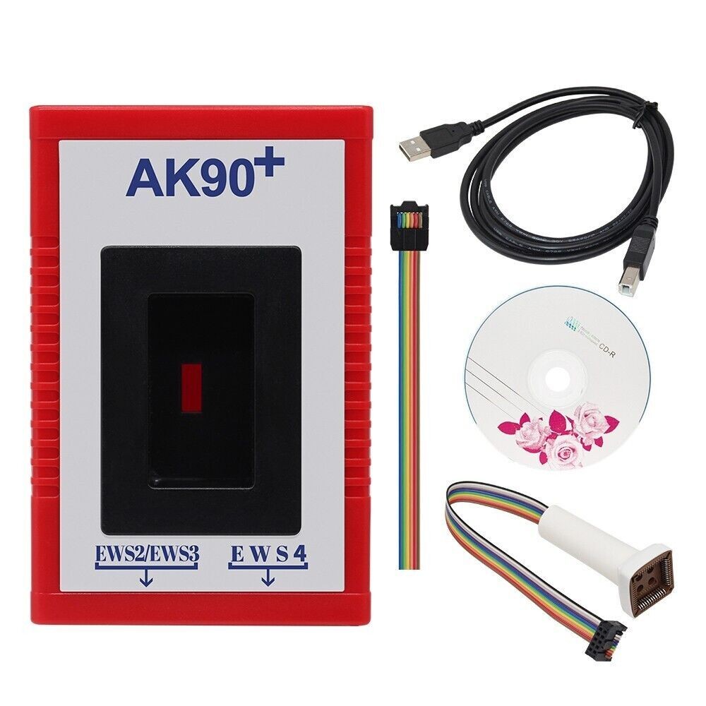 US hot For BMW AK90+ AK90 Auto Key Programmer OBD2 Diagnostic Tools Adapter