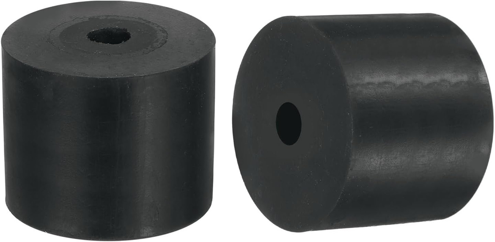 2Pcs Thick Rubber Spacer, 2-3/8 Inch OD x 1/2 Inch ID x 2 Inch Thickness Round R 2Pcs Thick Rubber Spacer, 2-3/8 Inch OD x 1/2 Inch ID x 2 Inch Thickness Round R