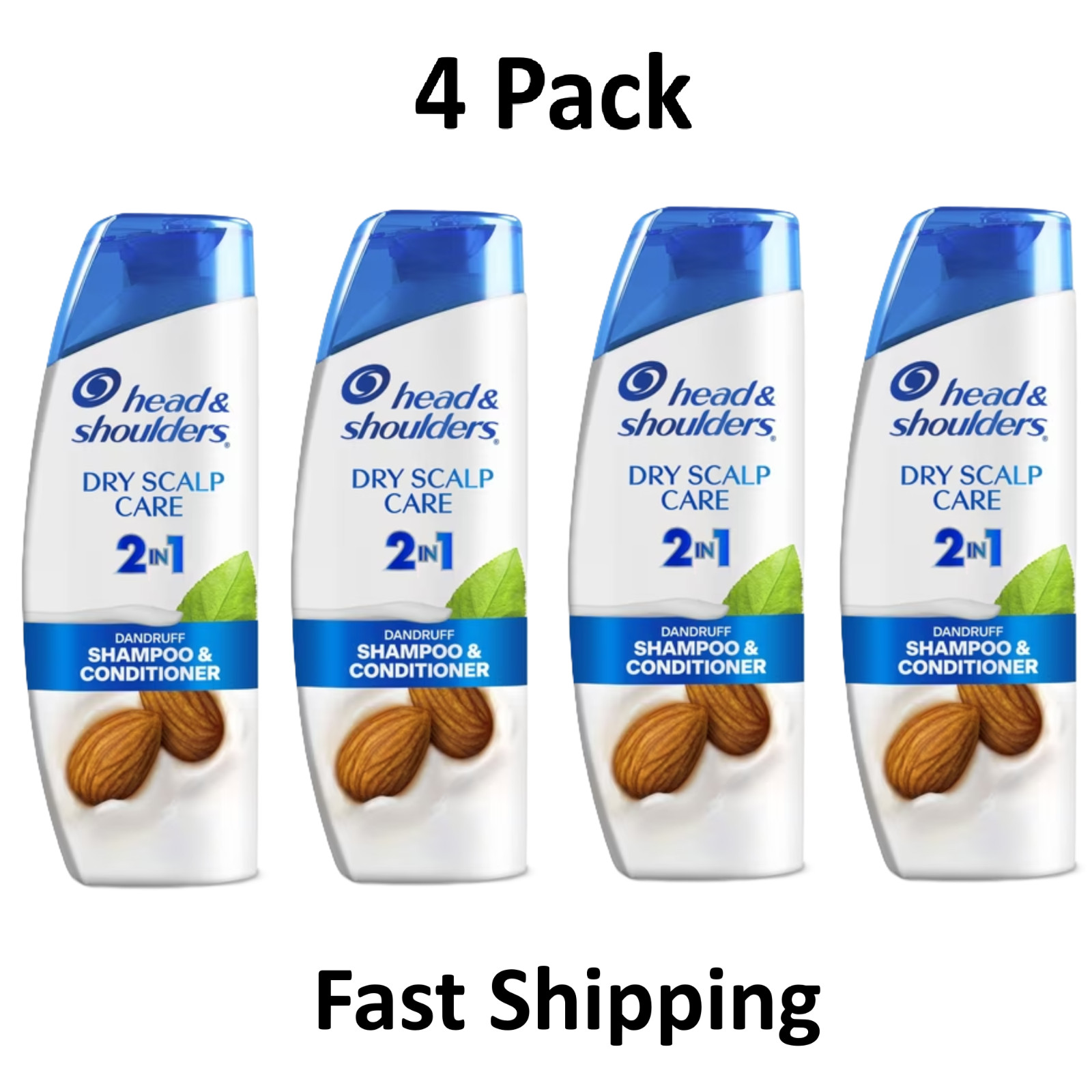 Head and Shoulders 2 in 1 Dandruff Shampoo and Conditioner,Dry Scalp Care,8.45oz