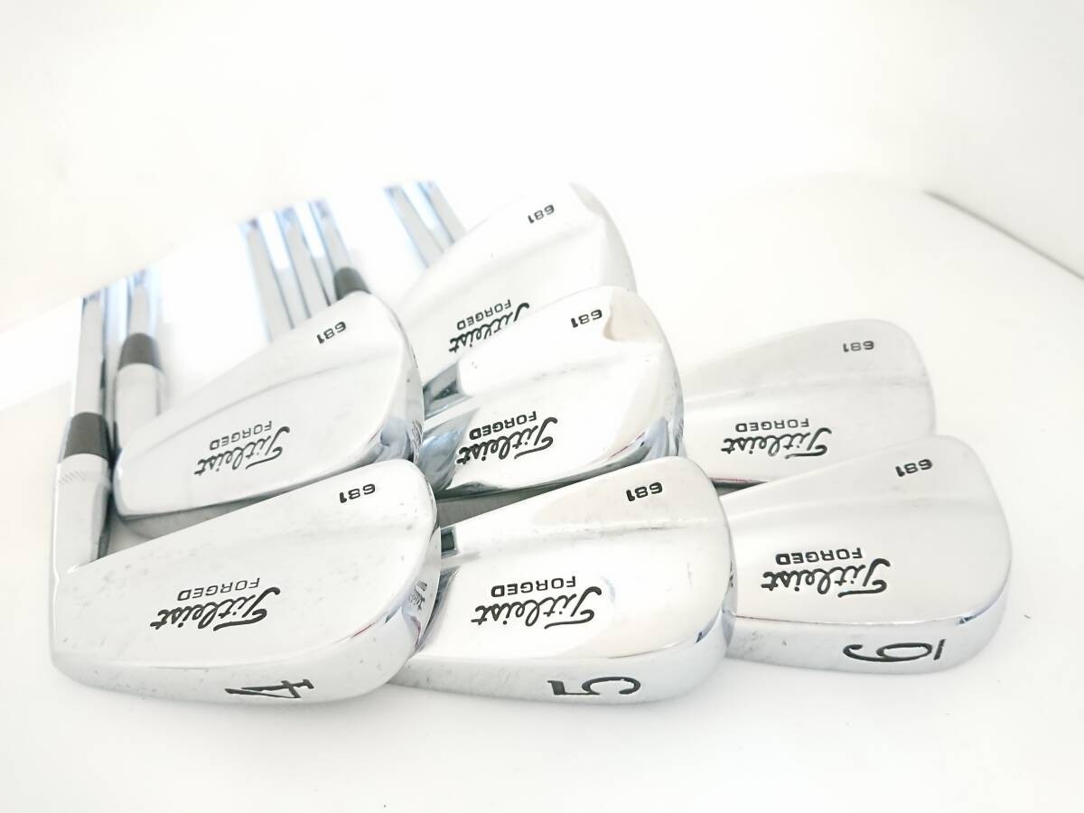 Titleist 681 Forged Iron Set 7pcs 4-PW Dynamic Gold S300 S Flex RH
