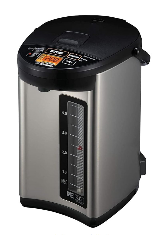 NEW IN BOX Zojirushi VE Hybrid Water Boiler Warmer CV-JAC50 169oz/5 L. Timer